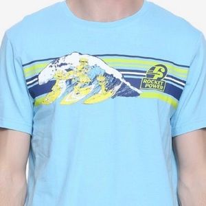 Nickelodeon Character Rocket power blue T-shirt sz Medium .